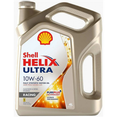 Масло моторное Shell Helix Ultra Racing SAE 10W-60 (4л)