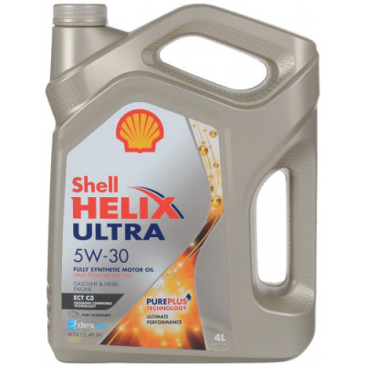 Масло моторное Shell Helix Ultra ECT C3 SAE 5W-30 (4л)