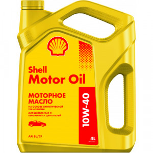 Масло моторное Shell Motor Oil SAE 10W-40 (4л) купить в Челябинске
