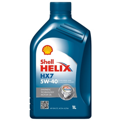 Масло моторное Shell Helix HX7 SAE 5W-40 (1л)