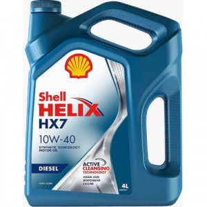 Масло моторное Shell Helix HX7 Diesel SAE 10W-40 (4л) купить в Челябинске