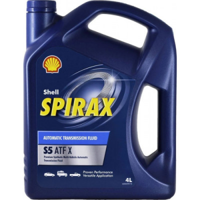 Трансмиссионное масло Shell Spirax S5 ATF X (4л)