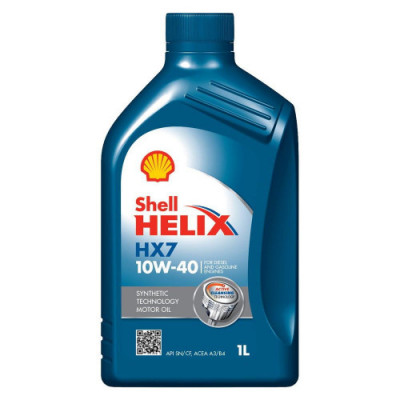 Масло моторное Shell Helix HX7 SAE 10W-40 (1л)