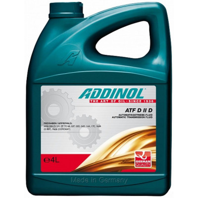 Трансмиссионное масло ADDINOL ATF D II D (4л)