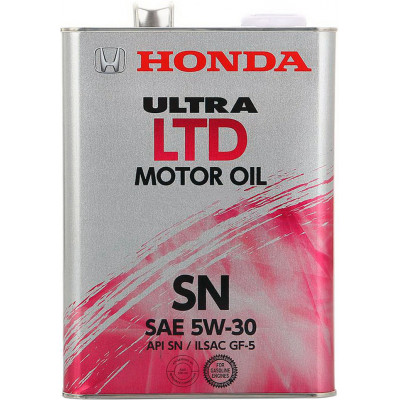Масло моторное HONDA Ultra LTD SAE 5W-30 SN (4л)