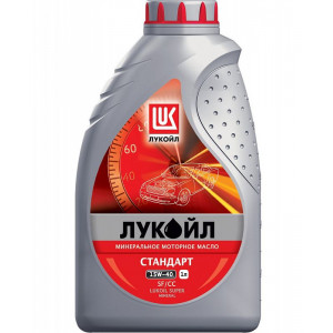 Масло моторное Лукойл стандарт SAE 10W-40 SF/CC минеральное (1л) купить в Челябинске