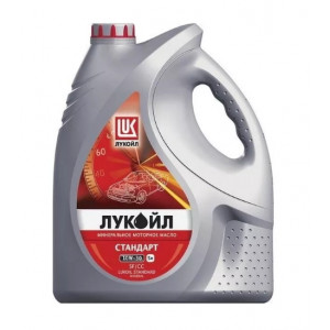 Масло моторное Лукойл стандарт SAE 10W-30 SF/CC минеральное (5л) купить в Челябинске