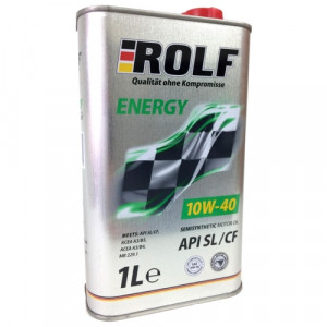 Масло моторное Rolf Energy SAE 10W-40 SL/CF (1л) купить в Челябинске