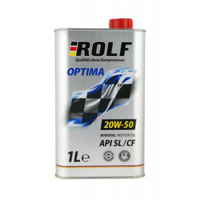 Масло моторное Rolf Optima SAE 20W-50 SL/CF (1л)