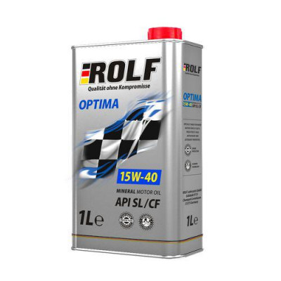 Масло моторное Rolf Optima SAE 15W-40 SL/CF (1л)