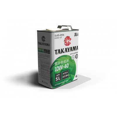 Масло моторное TAKAYAMA SAE 10W-40 API SL/CF (4л)