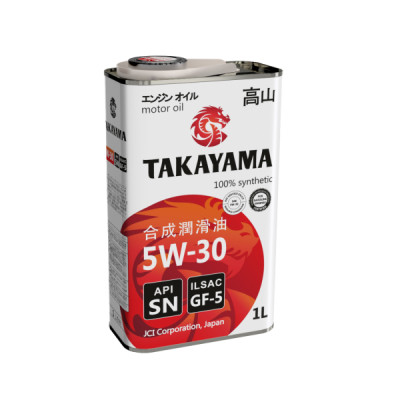 Масло моторное TAKAYAMA SAE 5W-30 API SN (1л)