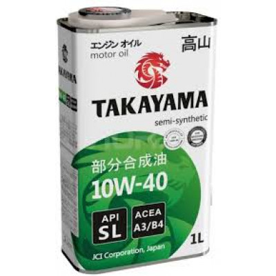 Масло моторное TAKAYAMA SAE 10W-40 API SL (1л)