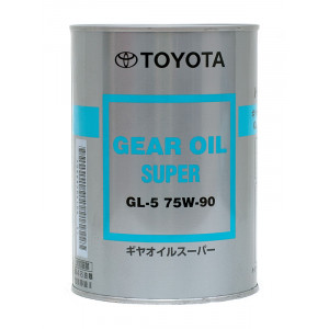 Масло трансмиссионное TOYOTA Gear Oil Super SAE 75W-90 GL-5 (1л) купить в Челябинске