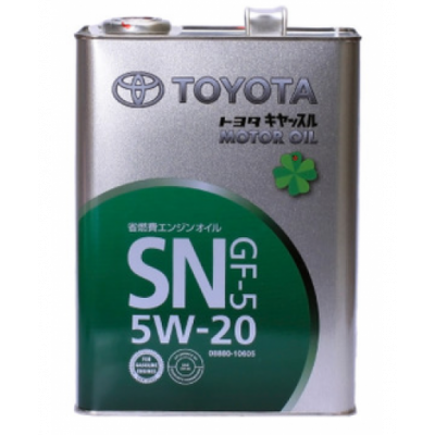 Масло моторное TOYOTA SAE 5W-20 SN (4л)