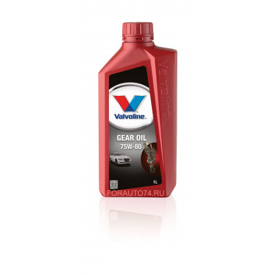 Трансмиссионное масло Valvoline Gear Oil GL-4 SAE 75W-80 (1л)