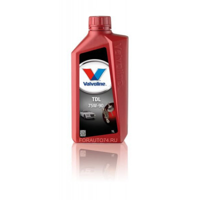 Трансмиссионное масло Valvoline TDL GL-4/5 SAE 75W-90 (1л)